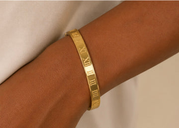 Timeless Roman Bangle