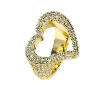 Halo Heart Ring