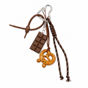 Chocolate Pretzel Charm
